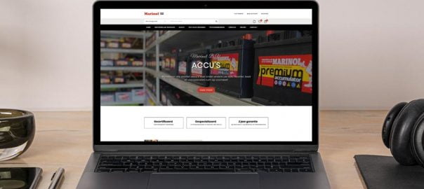 Nieuwe website online Marinol blog door Eye-C Multimedia