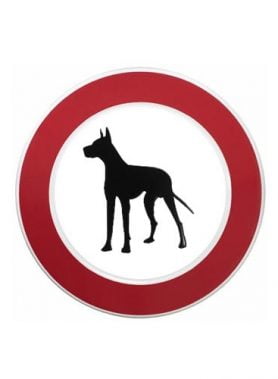 Verboden voor honden