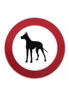 Verboden voor honden