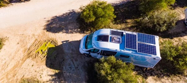 Camper zonnepanelen